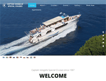 Tablet Screenshot of kefalonia-cruises.gr